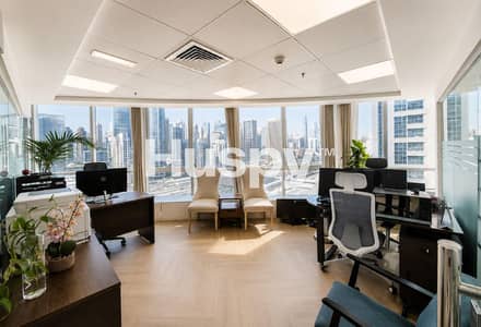 Office for Rent in Jumeirah Lake Towers (JLT), Dubai - Premium Fit Out | Close to Metro | Skyline View