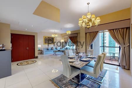 3 Bedroom Apartment for Rent in Jumeirah Beach Residence (JBR), Dubai - 12 Payments Option | Well Furnished | Near Beach 3 Bedroom Apartment for Rent in Jumeirah Beach Residence (JBR), Dubai - 12 Payments Option | Well Furnished | Near Beach