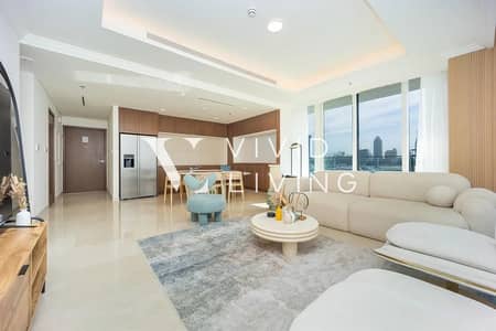 3 Slaapkamers Appartement te Huur in Dubai Harbour, Dubai - Appartement in Dubai Harbour，Emaar Beachfront，Palace Beach Residence，Palace Beach Residence Tower 1, 3 slaapkamers, 350000 AED - 16137393