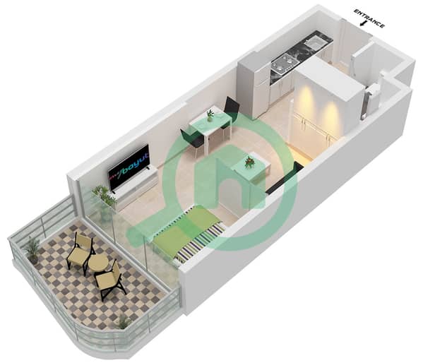 Type A Unit 15,16 Floor 2-21
Unit 14,15 Floor 26-46 Type A Unit 15,16 Floor 2-21
Unit 14,15 Floor 26-46