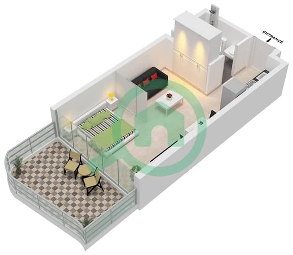 Type B Unit 5,7-8 Floor 2-21
Unit 6-7 Floor 26-46 Type B Unit 5,7-8 Floor 2-21
Unit 6-7 Floor 26-46