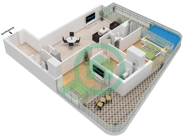 Type Premium B Unit 4 Floor 2-21