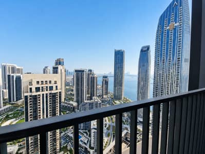2 Bedroom Flat for Rent in Dubai Creek Harbour, Dubai - Vacant High-Floor Apartment | Best View