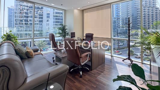 Office for Rent in Business Bay, Dubai - Fully Furnished | Partitioned | Prime Location