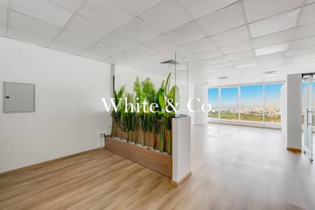Office for Rent in Business Bay, Dubai - Churchill Tower | High Floor | Partitioned