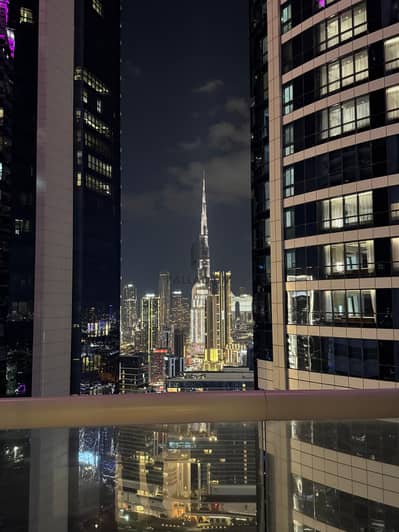 2 Bedroom Flat for Rent in Business Bay, Dubai - Fully Furnished With Burj Al Khalifa View