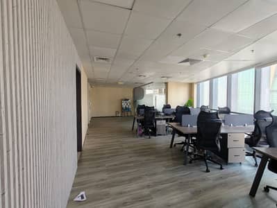 Office for Rent in Business Bay, Dubai - Furnished Office / Near To Metro
