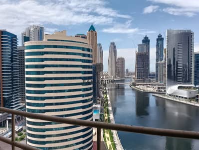 Office for Rent in Business Bay, Dubai - FITTED OFFICE WITH PARTITION/ PRIME LOCATION/CANAL VIEW