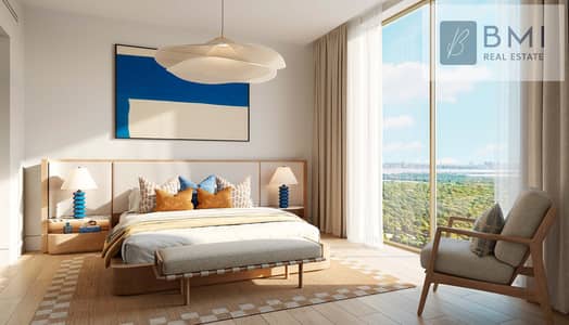 1 Schlafzimmer Wohnung zum zum Verkauf in Fahid Island, Abu Dhabi - 4378_Fahid-Garden_Int_-3-Bed-Unit_Master-Bedroom_Final. jpg