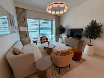1 Slaapkamer Appartement te Huur in Dubai Harbour, Dubai - Appartement in Dubai Harbour，Emaar Beachfront，Grand Bleu Towers，Grand Bleu Tower 1, 1 slaapkamer, 130000 AED - 16070742