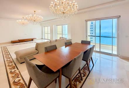 4 Bedroom Apartment for Rent in Jumeirah Beach Residence (JBR), Dubai - High Floor | Upgraded | Best Deal 4 Bedroom Apartment for Rent in Jumeirah Beach Residence (JBR), Dubai - High Floor | Upgraded | Best Deal