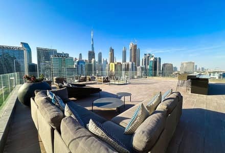 1 Bedroom Apartment for Rent in Business Bay, Dubai - Modern 1BR | Vacant | Burj View