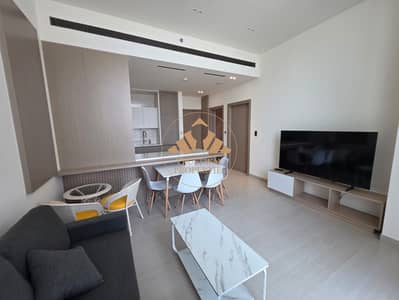 朱美拉环形村(JVC)， 迪拜 1 卧室单位待租 - living room (2). jpg