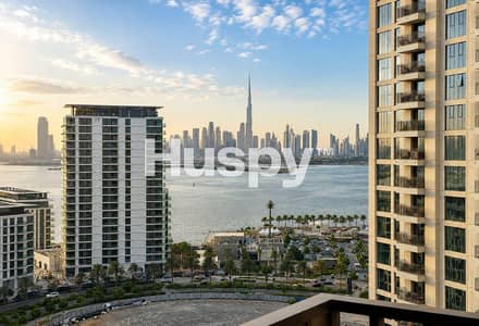 1 Bedroom Flat for Sale in Dubai Creek Harbour, Dubai - Burj and Water View | Vacant | Brand new