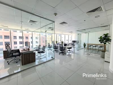 Office for Sale in Barsha Heights (Tecom), Dubai - Prime Location | Modern Glass-Partitioned Office