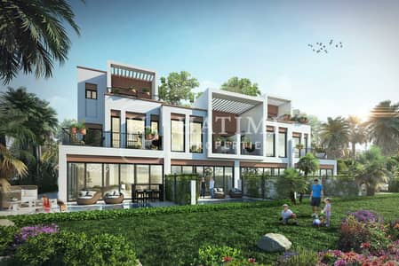 5 Bedroom Townhouse for Sale in DAMAC Lagoons, Dubai - Lagoon Townhouse (5AE-4AM) Costa Brava - REAR Option 1 - Rev 2. jpg