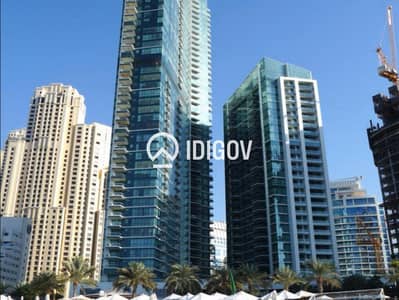 2 habitaciones Apartamento para en Alquiler en Jumeirah Beach Residence (JBR), Dubai - Apartamento en Jumeirah Beach Residence (JBR)，Al Bateen Towers, 2 dormitorios, 229999 AED - 15782519