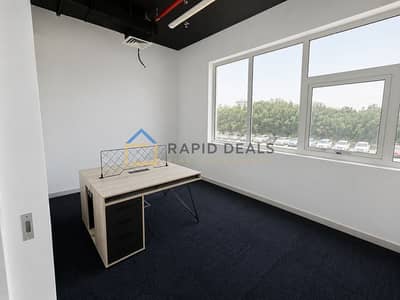 Office for Rent in Dubai Investments Park (DIP), Dubai - Spacious Office with Cabins | Move-In Ready