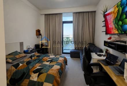 Studio for Sale in Meydan, Dubai - Studio with Balcony | Fully Furnished | Pool View