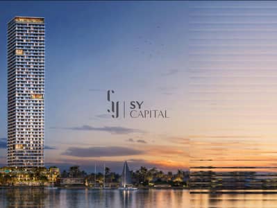 1 Bedroom Apartment for Sale in Dubai Maritime City, Dubai - Sea and skyline and Sunset View | High Floor
