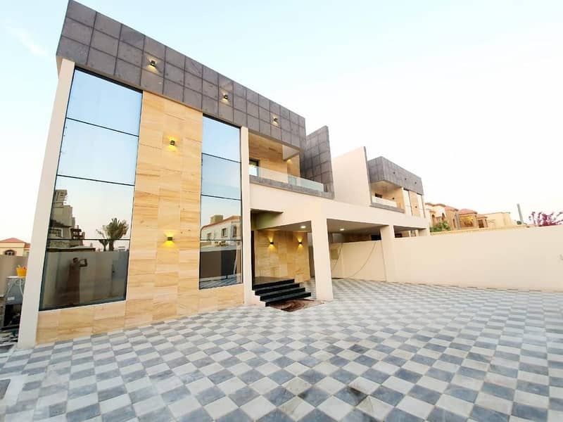 Villa for sale in the finest and most beautiful villas in the Emirate of Ajman finishing personal European design