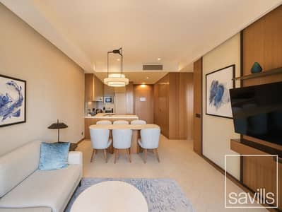2 Bedroom Apartment for Rent in Downtown Dubai, Dubai - Sky High Luxury | Fully Furnished | Sea Views