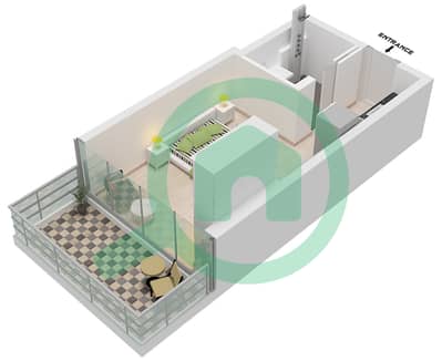 Soleva - Studio Apartment Unit 4 FLOOR 1 Floor plan