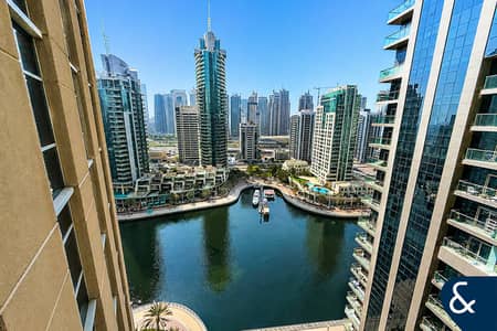2 Bedroom Apartment for Rent in Dubai Marina, Dubai - Upgraded | Marina View | 2 Bedroom | Study