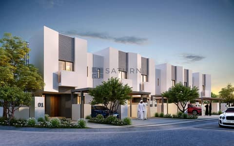 3 Bedroom Villa for Sale in Al Zahia, Sharjah - REVISED-2BTH-Front-View-People-1. jpg 3 Bedroom Villa for Sale in Al Zahia, Sharjah - REVISED-2BTH-Front-View-People-1. jpg