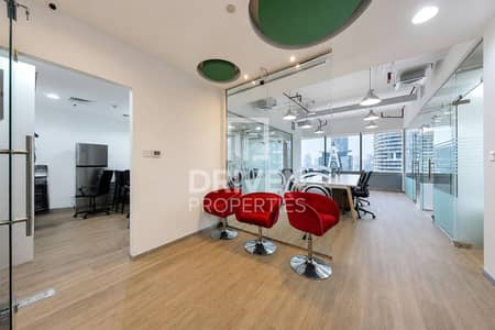 Office for Rent in Jumeirah Lake Towers (JLT), Dubai - Grade A Office | Furnished | SZR and Marina View Office for Rent in Jumeirah Lake Towers (JLT), Dubai - Grade A Office | Furnished | SZR and Marina View