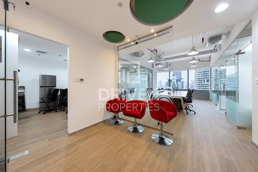 Grade A Office | Furnished | SZR and Marina View Grade A Office | Furnished | SZR and Marina View