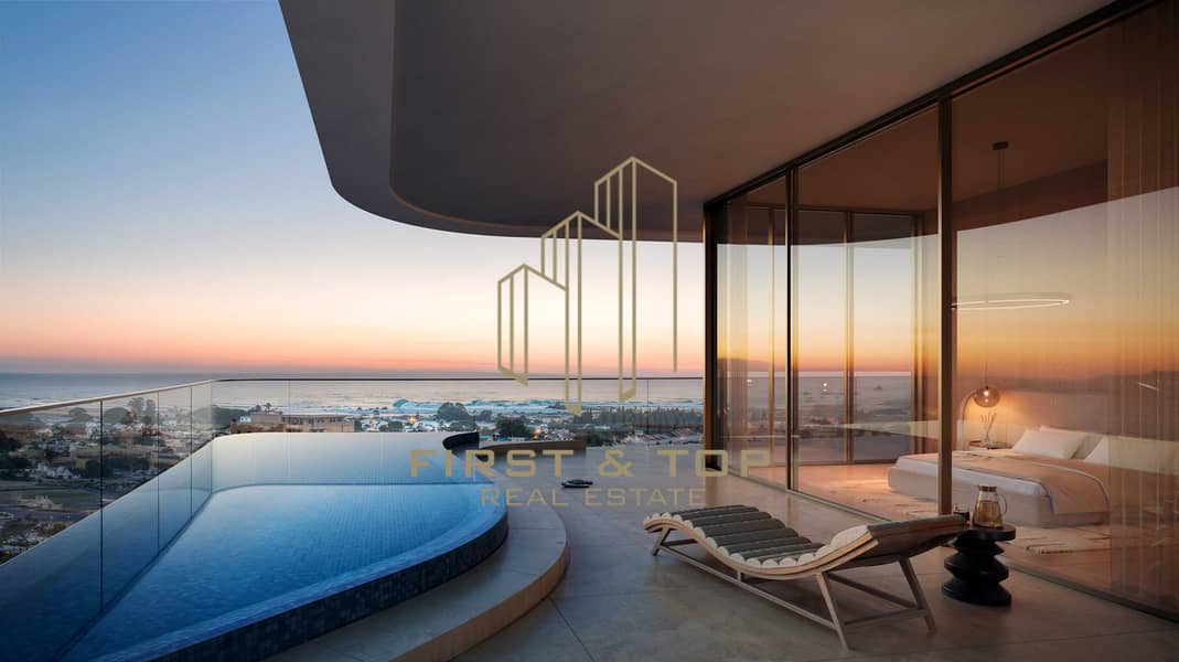 23 RUYA_Deyaar_AYA_V25 BedroomwithPrivateRooftopPool. jpg