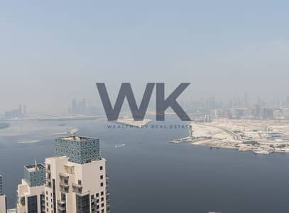 4 Bedroom Apartment for Rent in Dubai Creek Harbour, Dubai - High Floor / Burj and Creek View / 4BR Furnished