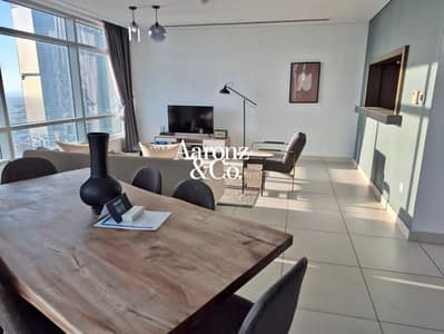 2 Bedroom Flat for Rent in Downtown Dubai, Dubai - 2BR | Panoramic Downtown & Sea Views | Furnished