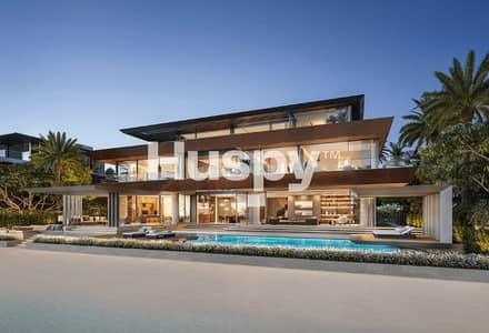 7 Bedroom Villa for Sale in Palm Jebel Ali, Dubai - Beach Access | Waterfront Views | Private Pool