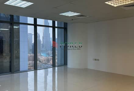 Office for Rent in Business Bay, Dubai - Burj View | Vacant | Open plan office