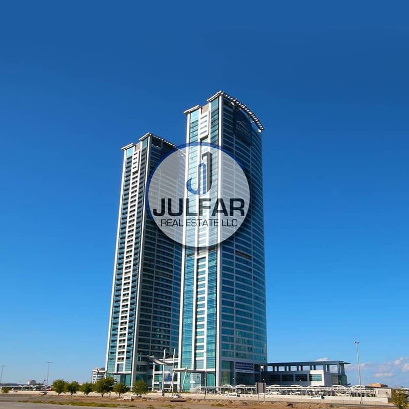 *Amazing Sea View 1-BHK FOR RENT In Julphar Tower*