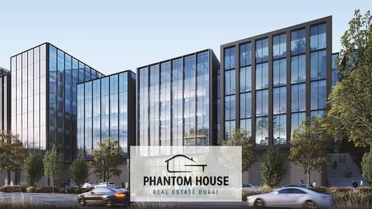 Office for Sale in Aljada, Sharjah - Building-4-corner-view-3. jpg Office for Sale in Aljada, Sharjah - Building-4-corner-view-3. jpg