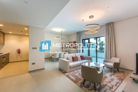 2 Bedroom Flat for Rent in Yas Island, Abu Dhabi - Golf and Sea View | Luxury 2BR+M | Fully Furnished 2 Bedroom Flat for Rent in Yas Island, Abu Dhabi - Golf and Sea View | Luxury 2BR+M | Fully Furnished