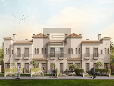 3 Slaapkamers Townhouse te Huur in Zayed City, Abu Dhabi - 3BR Townhouse 6 Cluster-Back. jpg