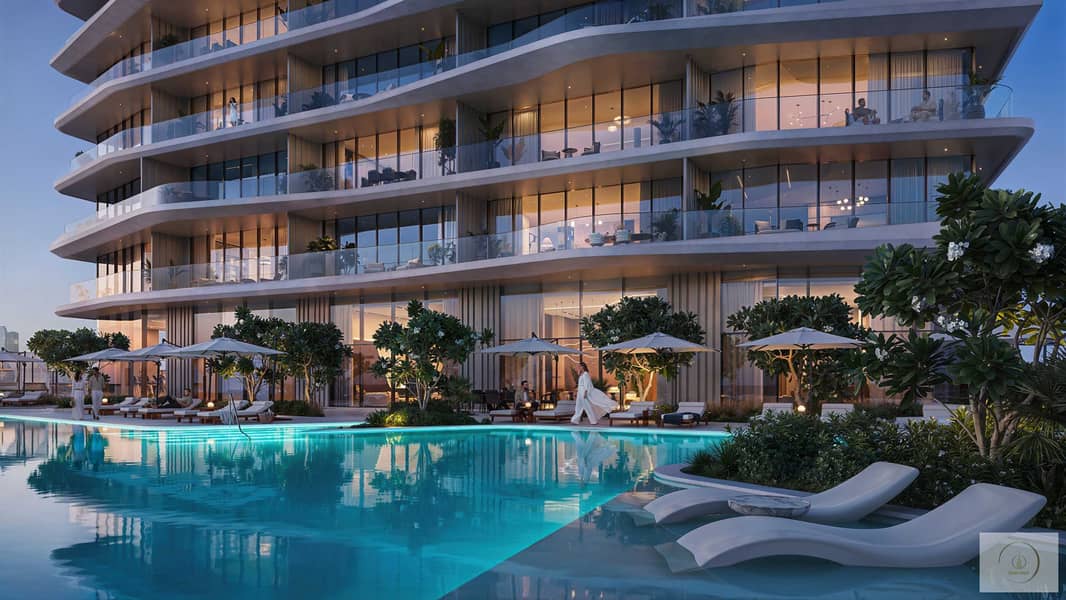17 Oasis Pool Night View. jpg