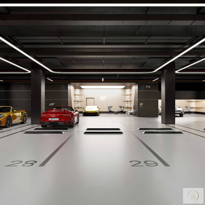 24 Parking with VIP boxes. jpg