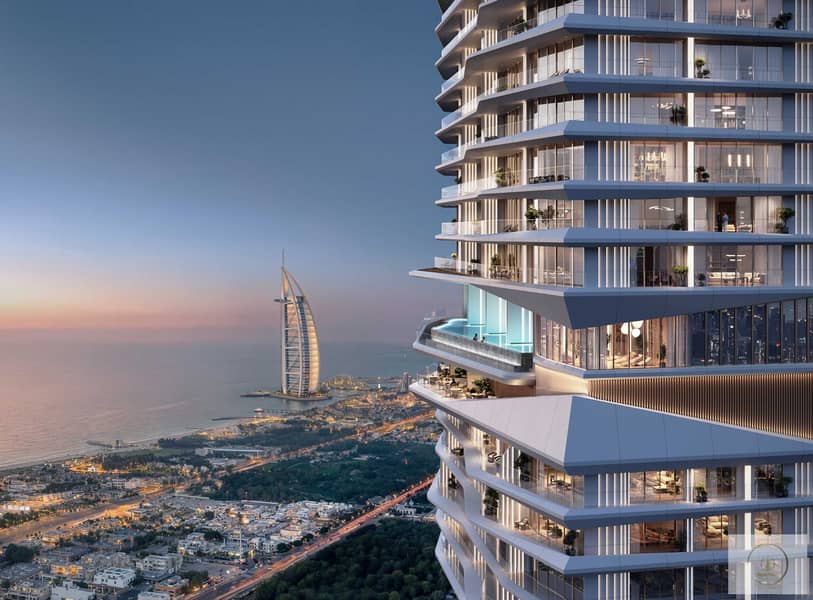 25 Sky Amenities Terrace with Burj Al Arab View. jpg