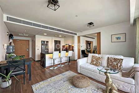 1 Bedroom Apartment for Sale in Al Raha Beach, Abu Dhabi - Upgraded Unit | High Floor | Partial Sea View
