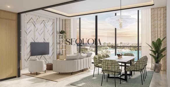 3 habitaciones Hotel Apartment para en Venta en Jebel Ali, Dubai - 08_Living_Dining. jpg