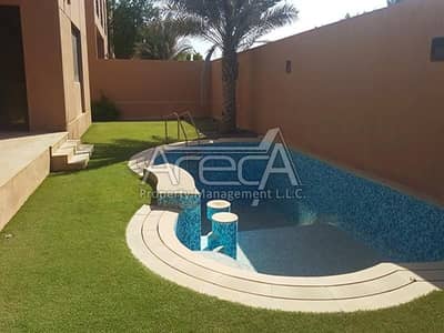 فیلا 5 غرف نوم للايجار في مدينة خليفة أ، أبوظبي - Stylish Compound Villa | Private Pool | Garden فیلا 5 غرف نوم للايجار في مدينة خليفة أ، أبوظبي - Stylish Compound Villa | Private Pool | Garden