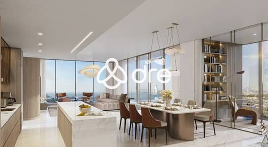 2 habitaciones Apartamento para en Venta en Palm Jumeirah, Dubai - Central Tower - Living Room_REV011. jpg 2 habitaciones Apartamento para en Venta en Palm Jumeirah, Dubai - Central Tower - Living Room_REV011. jpg