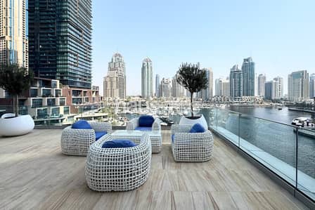 1 Bedroom Apartment for Rent in Dubai Marina, Dubai - Marina Views | Fully Furnished | Spacious 1 Bedroom Apartment for Rent in Dubai Marina, Dubai - Marina Views | Fully Furnished | Spacious