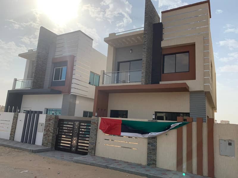 brand new villa on Ajman on very good finishing and perfect price  freehold all the nationality