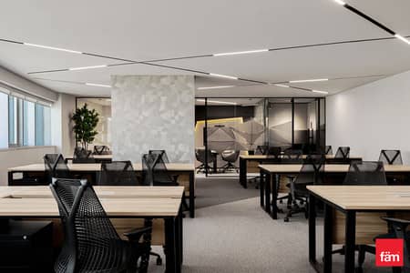 Office for Rent in Al Barsha, Dubai - Luxury Office | Burj View | High Floor | SZR Office for Rent in Al Barsha, Dubai - Luxury Office | Burj View | High Floor | SZR
